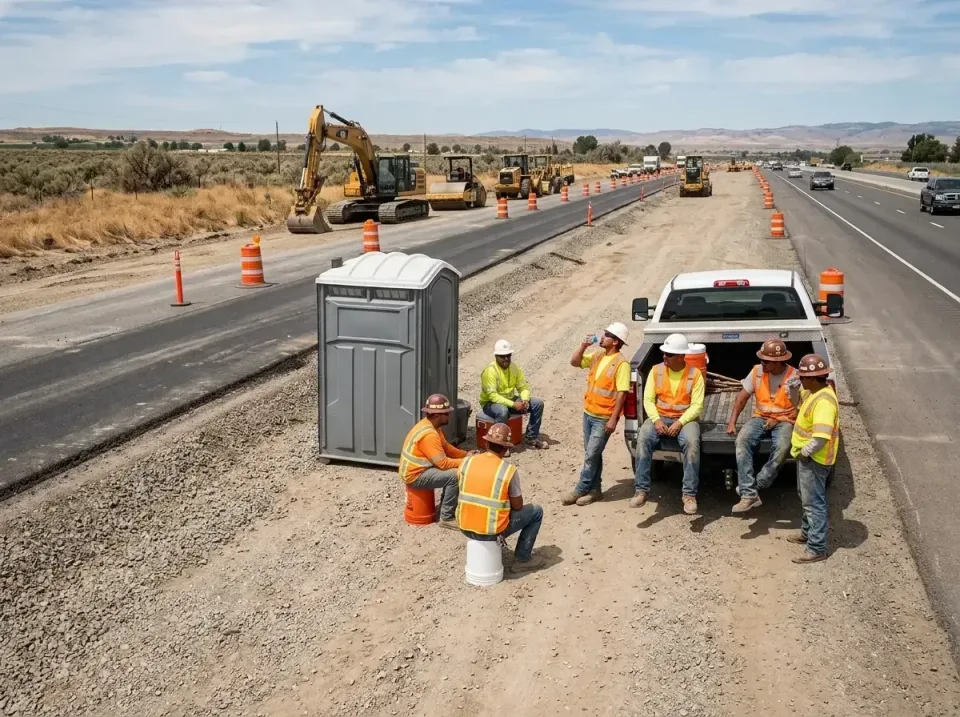 highway-road-construction-crew-007 — frequently asked questions, Porta Potty and Restroom Rentals in Brighton, TN